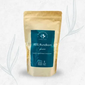 Reis Rundkorn gekeimt von BASENbasics