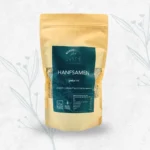 Gekeimte Hanfsamen