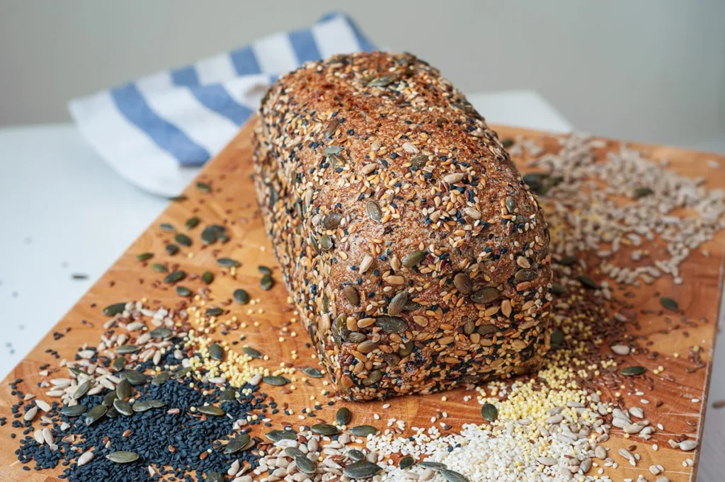 Haferflockenbrot Laib